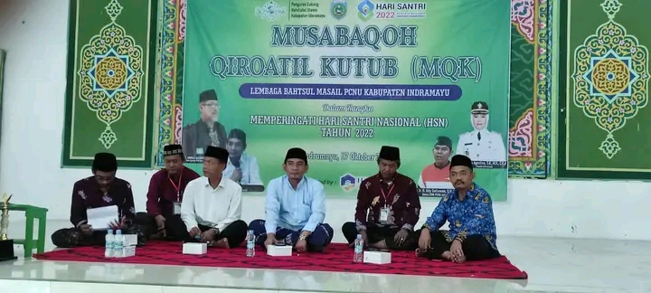 PCNU Indramayu gelar kompetisi pembacaan kitab kuning, Senin (17/10/2022).