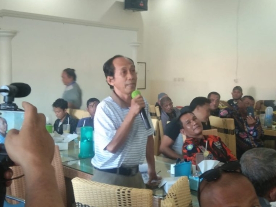Foto : Direktur PKSPD O'ushj Dialamabaqa