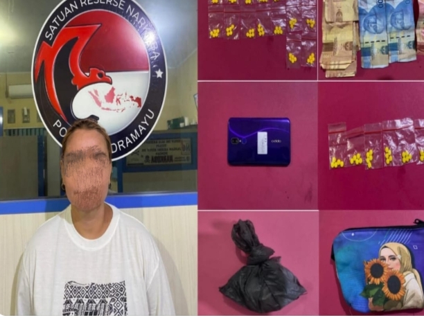 Foto : Ibu rumah tangga di Indramayu jual Pil Koplo diringkus polisi 