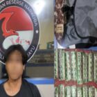 Foto : Polisi meringkus D (29) diduga jadi pengedar pil koplo, Jumat (18/12/2023).