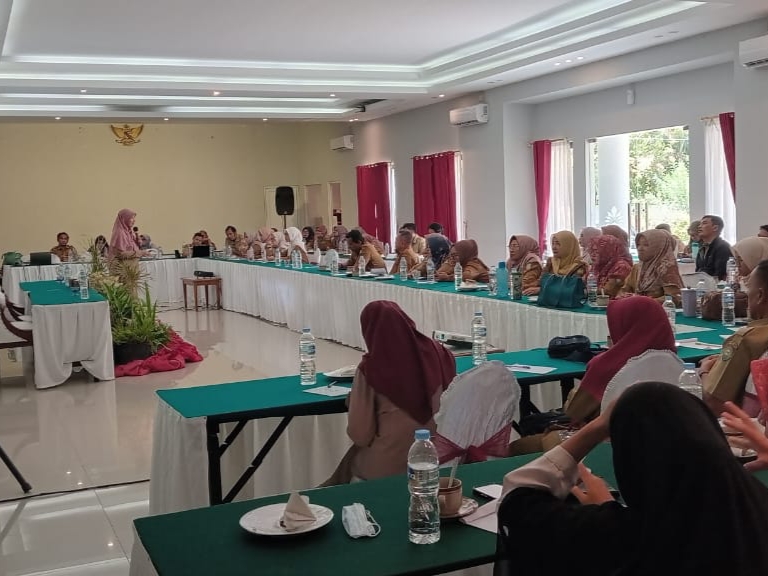 Kegiatan Dinas Kesehatan Indramayu, Senin (21/10/2024).