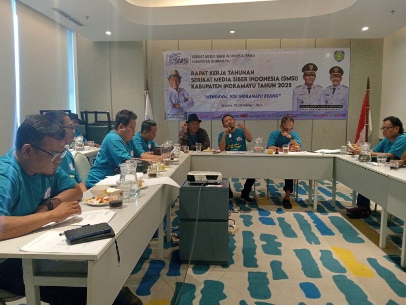 SMSI Indramayu menggelar rapat kerja tahunan di Jakarta