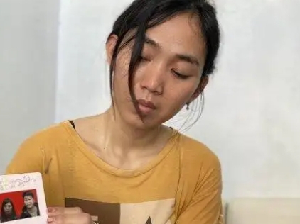 Sugi Purnamawati (32), warga Kecamatan Cikedung, Indramayu menjadi korban Tindak Pidana Perdagangan Orang (TPPO) di China