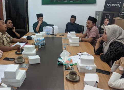 Fraksi PKB DPRD Indramayu sedang menggelar rapat 
