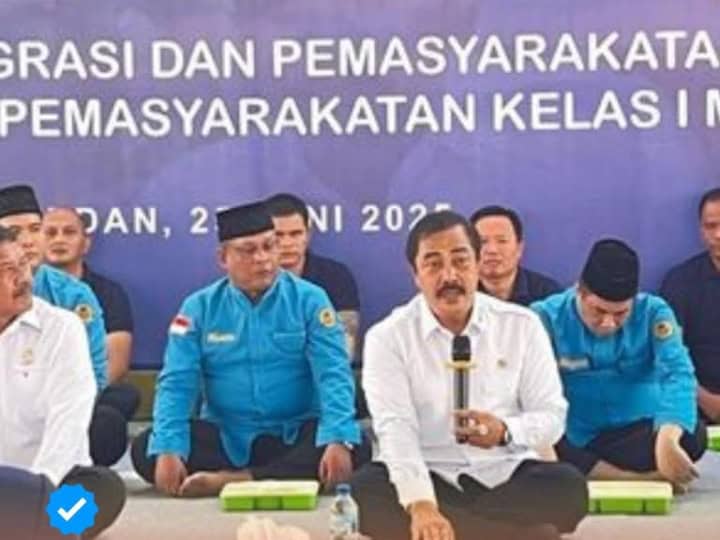 Menteri Imigrasi dan Pemasyarakatan Agus Andrianto mengungkap rencana membangun lapas di Pulau Rakit, Indramayu