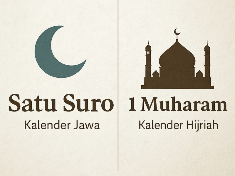 Ilustrasi : Satu Suro dan 1 Muharam