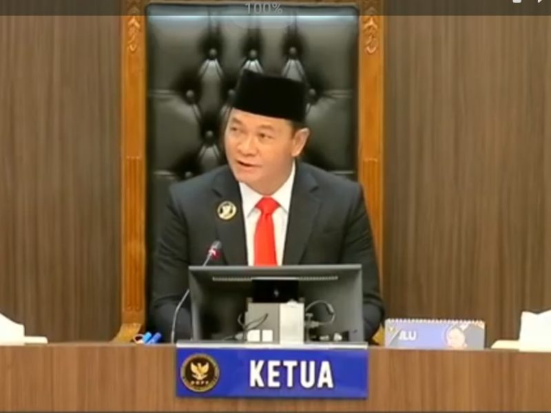 Sidang DKPP pembacaan putusan pelanggaran kode etik empat Komisioner Bawaslu Kabupaten Indramayu, Selasa (15/7/2025)