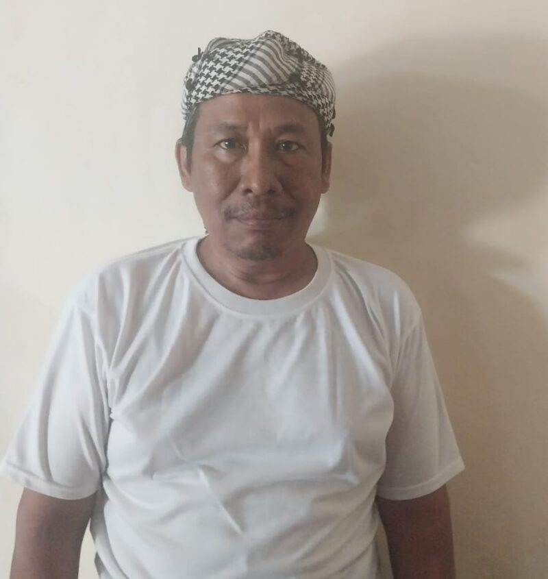Ketua Komite Rakyat Indramayu Barat (KRIB) H. Sona Susanto