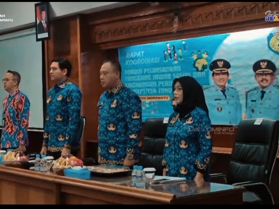 Rapat Koordinasi Pelaksanaan CSR Tahun 2025, di Aula BJB Cabang Indramayu, Rabu (17/9/2025),