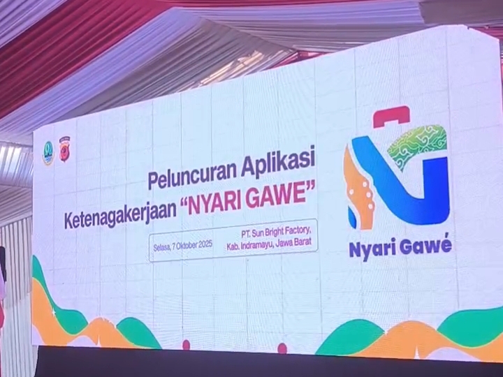 Pemerintah Provinsi Jawa Barat resmi meluncurkan aplikasi pencarian kerja berbasis digital bernama Nyari Gawe