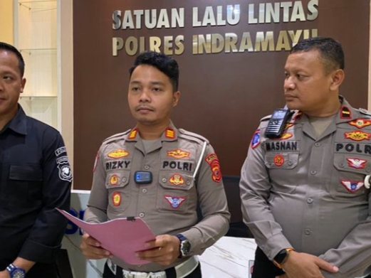 Sat Lantas Polres Indramayu merilis hasil investigasi kecelakaan yang menewaskan atlet muda Ainun Al Munawar