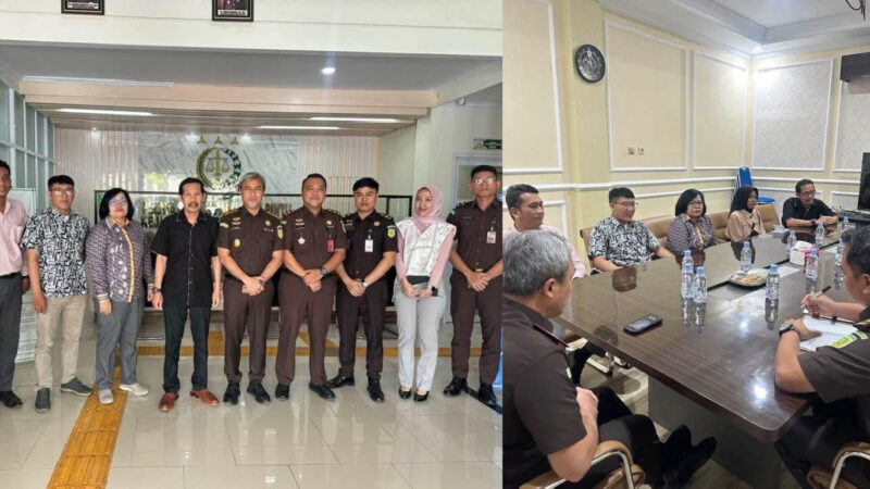 Pos Bantuan Hukum (PBH) DPC Peradi Suara Advokat Indonesia (SAI) Indramayu Raya melakukan kunjungan silaturahmi ke Kejaksaan Negeri Indramayu, Senin (15/12/2025). 