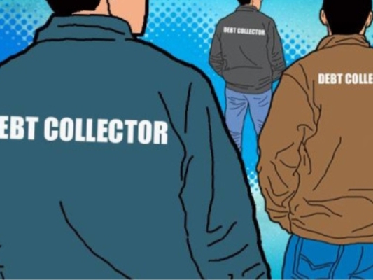 Ilustrasi Debt Collector atau Mata Elang