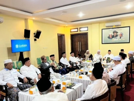 Forum musyawarah tokoh NU yang berlangsung di Pondok Pesantren Lirboyo, Kota Kediri, Jawa Timur, Kamis (25/12/2025)
