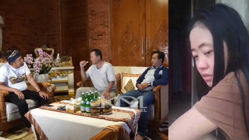 Gubernur Jawa Barat Dedi Mulyadi berbincang dengan orang tua Nurlaela, Akyas.serta Kuasa Hukumnya Kuswanto Pujiantono, Minggu (11/1/2025)  dan PMI Indramayu, Nurlaela yang alami depresi dan gaji tidak dibayar di Taiwan 