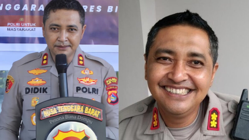 Didik Putra Kuncoro, mantan Kapolres Bima Kota, Nusa Tenggara Barat