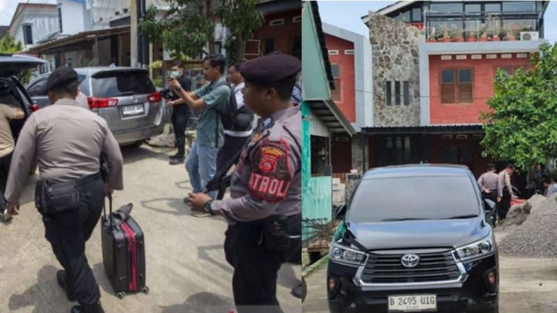 KPK menggeledah rumah Wakil Ketua DPRD Jabar juga Ketua DPD PDIP Jabar Ono Surono di RT 03 RW 07 Kelurahan Lemahmekar, Kecamatan Indramayu Kabupaten Indramayu, Kamis (2/4/2026)