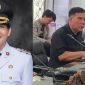 Bupati Indramayu Lucky Hakim (kiri) dan Plt. Kepala Satpol PP dan Damkar Kabupaten Indramayu Asep Afandi (kanan)