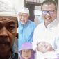 Kolase foto: Adik kandung H Sahroni, H. Muhaemin (kiri) Para korban pembunuhan, Budi Awaludin (45), istrinya Euis Juwita (43), dua anak mereka berinisial RK (7) dan bayi B (8 bulan), serta ayah korban, H. Sahroni (76) (kanan)