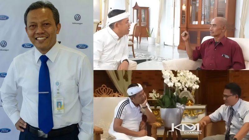 Kolase Foto: Aman Yani (Kiri) Tangkapan layar Dedi Mulyadi dan Dudu Subarto (Kanan Atas) Tangkapan layar Dedi Mulyadi dan pengacara Khotibul Umam (Kanan Bawah)