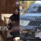 Kolase Foto : Tangkapan layar YouTube, Gubernur Jawa Barat Dedi Mulyadi dan Sri Wahyu (Kiri) Mobil Pajero Hitam plat nomor KT (Kanan)