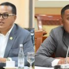 Anggota Komisi VIII DPR RI, Umbu Kabunang (kiri) Anggota Komisi III DPR RI, Abdullah (kanan)