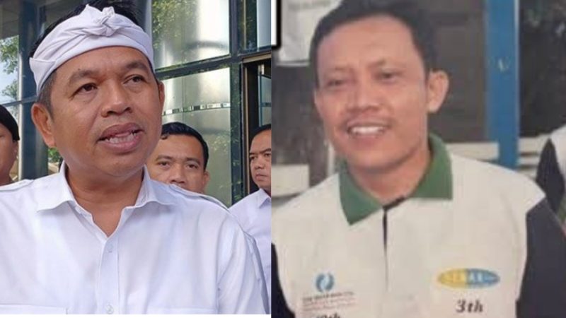 Gubernur Jawa Barat, Dedi Mulyadi (kiri) Aman Yani (kanan)