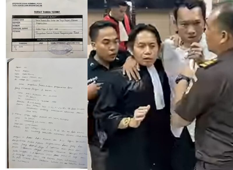 Penasehat hukum terdakwa Ririn dan Priyo, Toni RM melaporkan penyidik Polres Indramayu ke Bareskrim Polri dan Propam Mabes Polri 